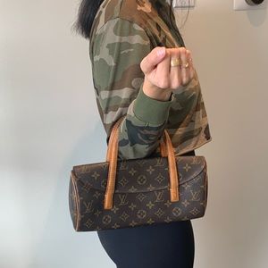Authentic Louis Vuitton Sonatine Monogram Handbag